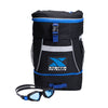 Trident Backpack + Blue Goggles