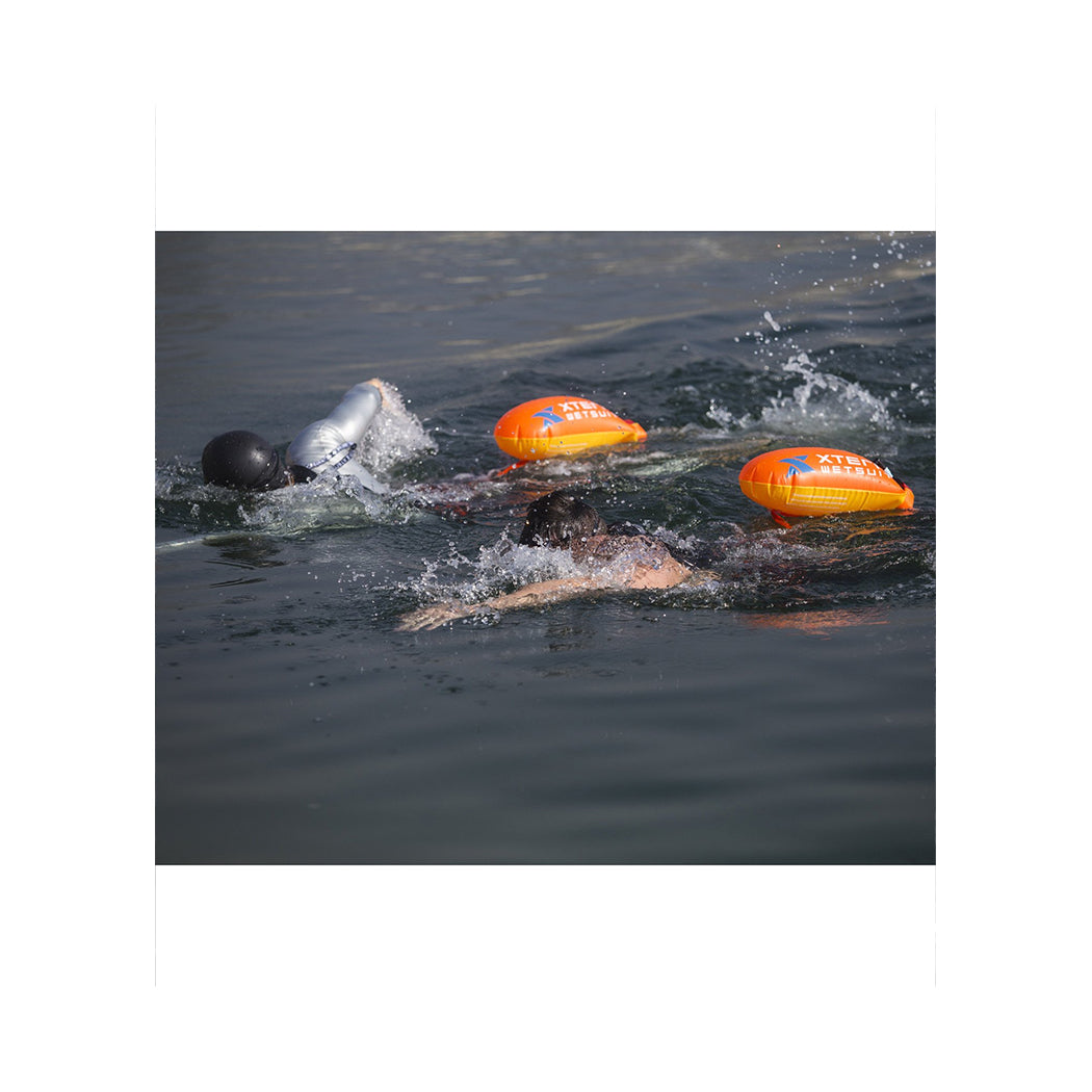 2Pcs 1.57x2.36 Deep Water Fishing Float Foam Markers Buoy Kayak Boat Orange
